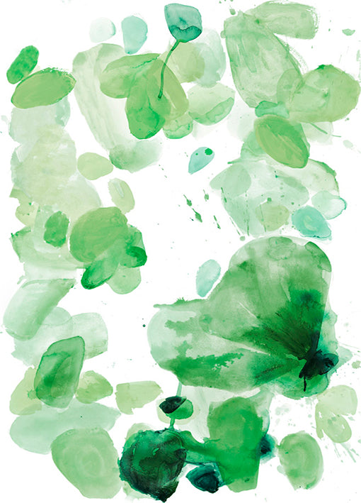 91529 Butterfly Dance in Green A, by Fukushima, available in multiple sizes