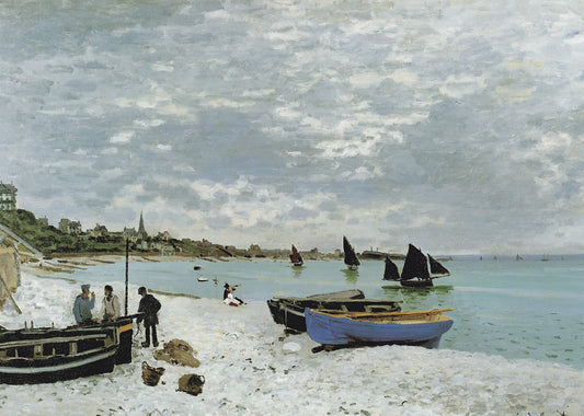 GC008 La plage à Sainte-Adresse, available in multiple sizes