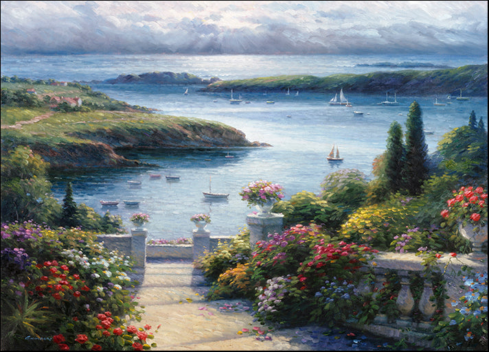 GHA39716 Harbor Garden, by Ghambaro, available in multiple sizes