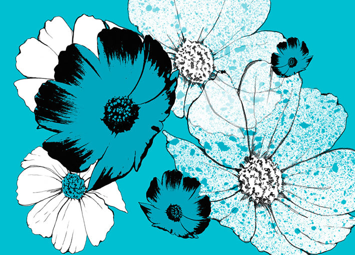 87354 Dogwood Blue, by GI artlab, available in multiple sizes