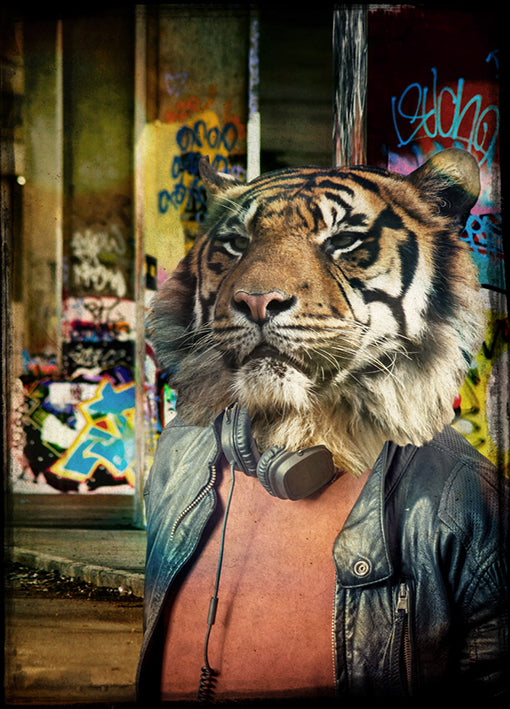 88031 Tiger on the Prowl, by GI artlab, available in multiple sizes