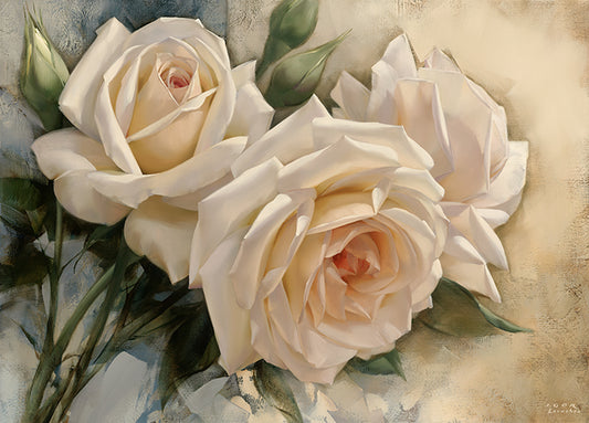 12117gg La Roseraie I, by Igor Levashov, available in multiple sizes