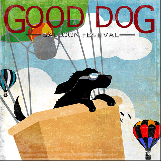 GOODOG126721 Good Dog Balloon Festival, by Good Dog Studios, available in multiple sizes