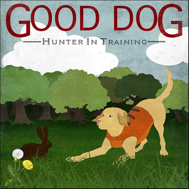 GOODOG127812 Good Dog Hunter In Training II, by Good Dog Studios, available in multiple sizes