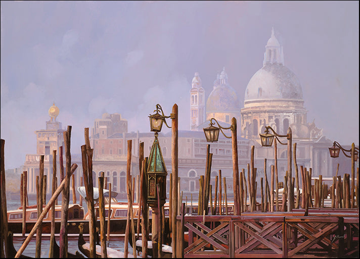GUIBOR108521 La Nebbia a Venezia, by Guido Borelli, available in multiple sizes