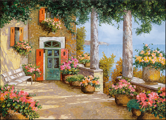 GUIBOR127794 Le Colonne Sulla Terrazza, by Guido Borelli, available in multiple sizes