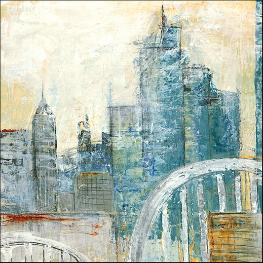 101304 Abstract Cityscape III, by Goderwis, available in multiple sizes