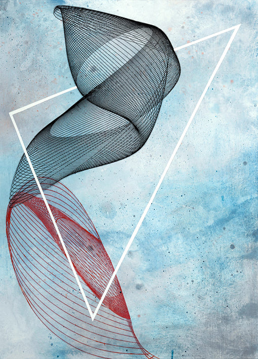 103232 Abstract Spirograph II, by Goderwis, available in multiple sizes