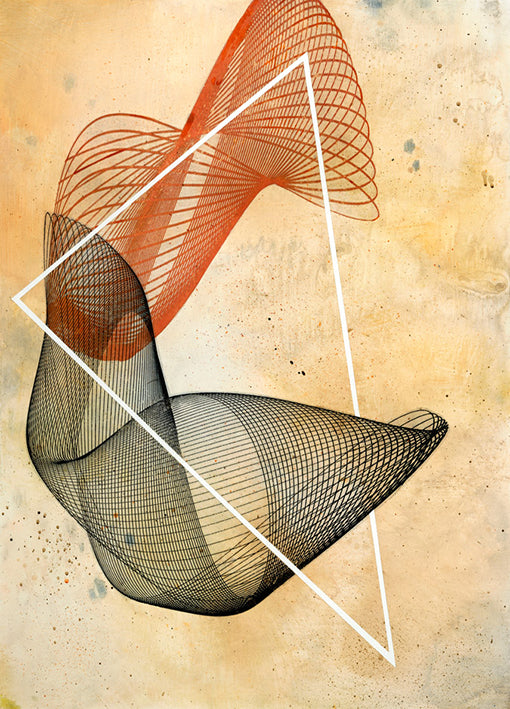 103233 Abstract Spirograph III, by Goderwis, available in multiple sizes