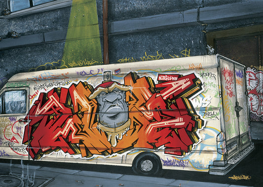 H3133 Funky Truck II, available in multiple sizes