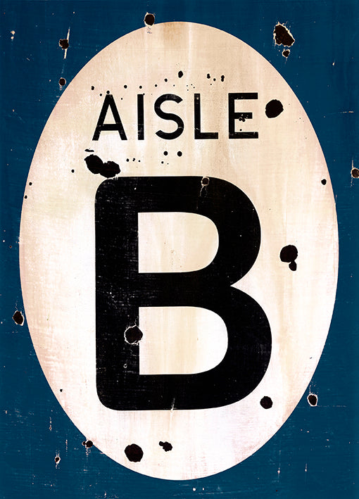 99130 Blue Aisle B, by Hall J, available in multiple sizes - Chamton