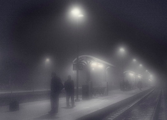 91642 Early Morning Commuters, by Hansen, available in multiple sizes