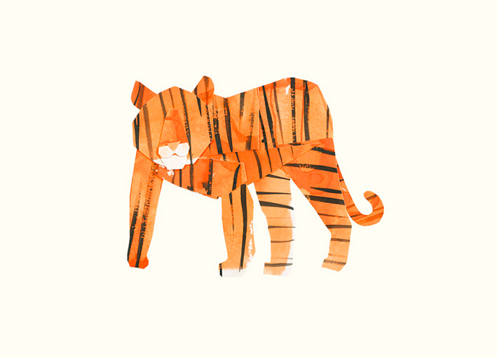 HarveyB,98514 Tiger, by Brenna Harvey available in multiple sizes
