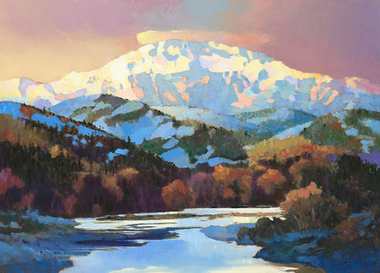 98442 Snow in the Foothills, by Hayslette, available in multiple sizes