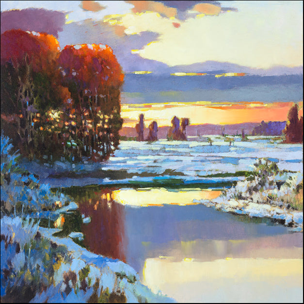 98444 Snow on Greenbrier, by Hayslette, available in multiple sizes