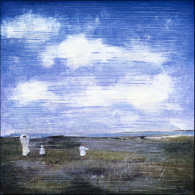 86383 Playing in the Fields, by Hollack, available in multiple sizes