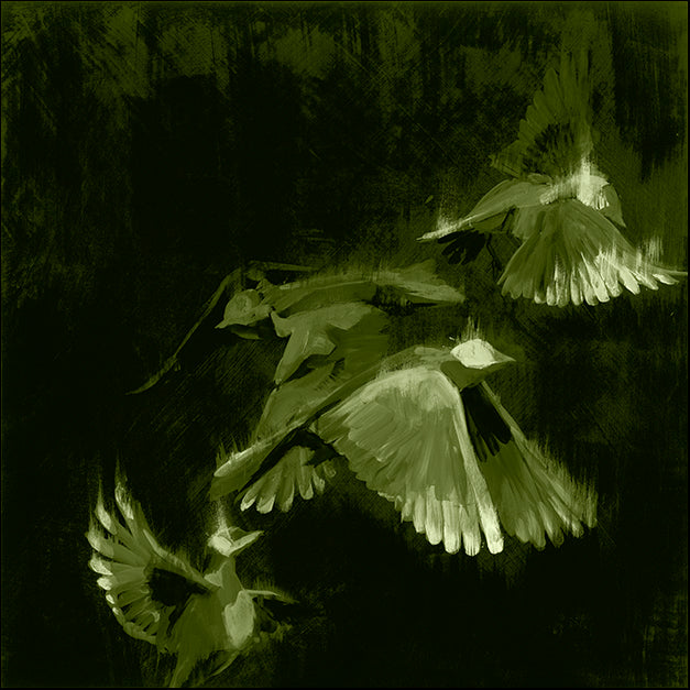 98936 Bird Study 1 - Green, by Horton, available in multiple sizes