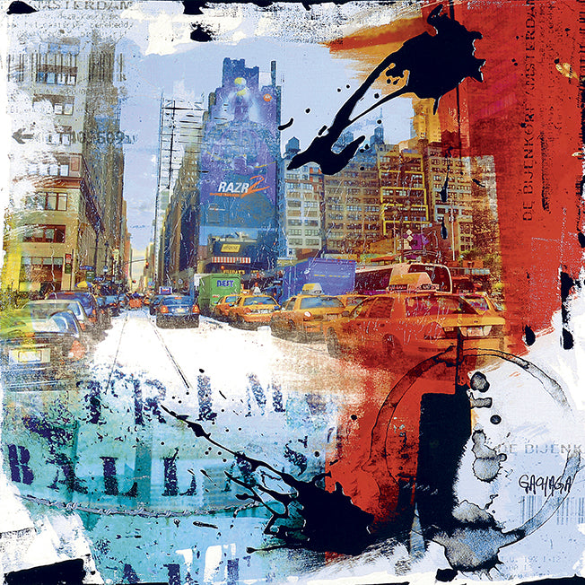 I0003 Busy City,  available in multiple sizes