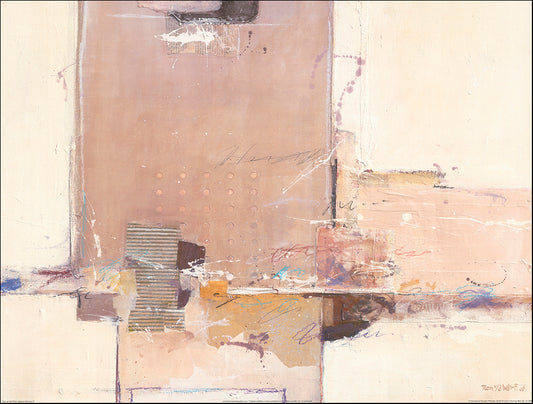 IG2508 Abstract Harmony 5 by Ron van der Werf 80x60cm on paper