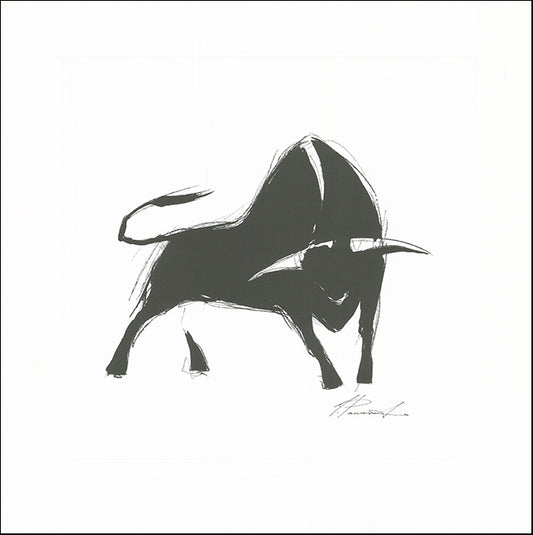 IG3021 La Corrida 2 by Inna Panasenko 50x50cm on paper