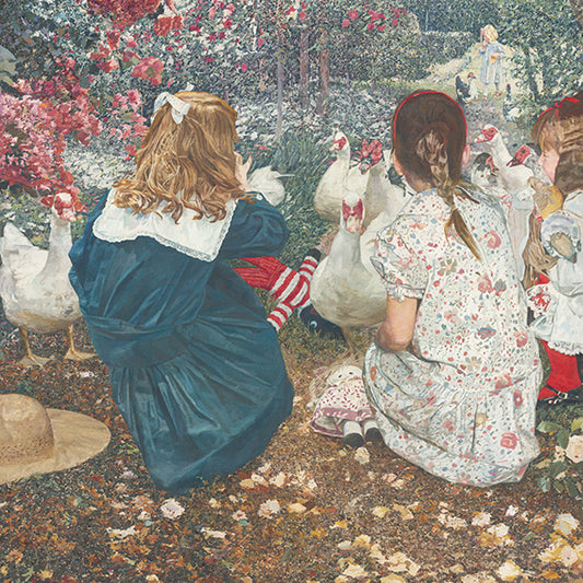 JL209 The Farm Ducks by John Lennox, available in multiple sizes