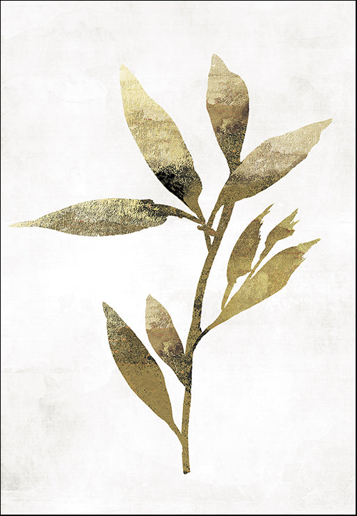 JN079-A Gold Botanical IV, available in multiple sizes