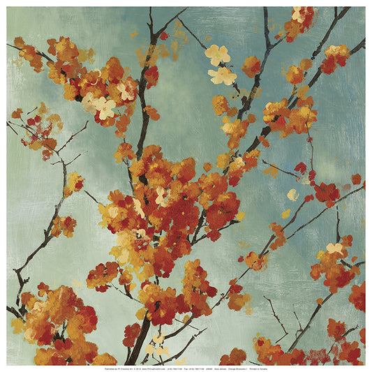 JNN65 Orange Blossoms I, available in multiple sizes