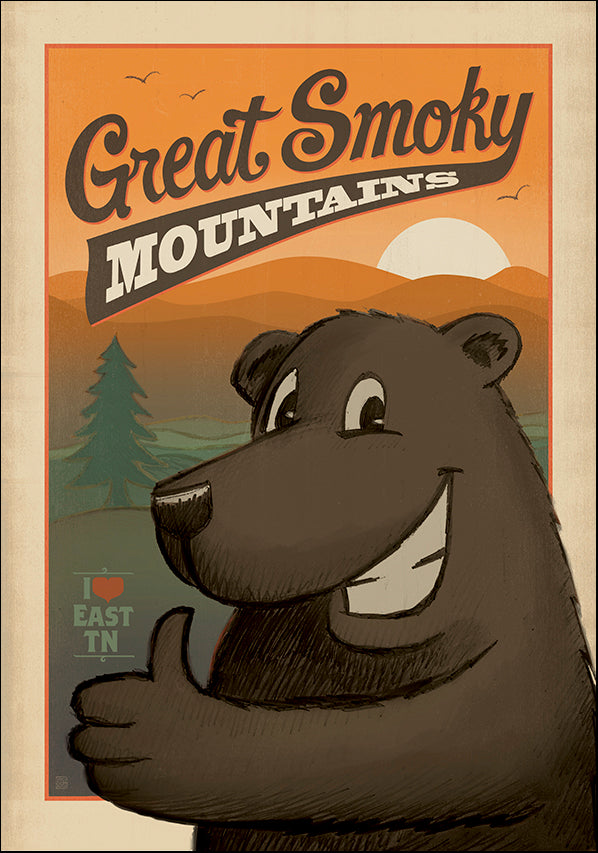 JOEAND116282 Great Smoky Mountains, available in multiple sizes - Chamton