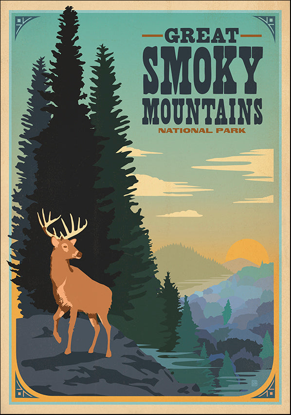 JOEAND116283 Great Smoky Mountains, available in multiple sizes
