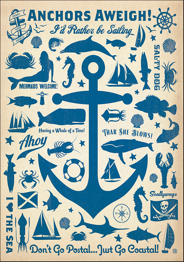 JOEAND116345 Anchors Aweigh, available in multiple sizes
