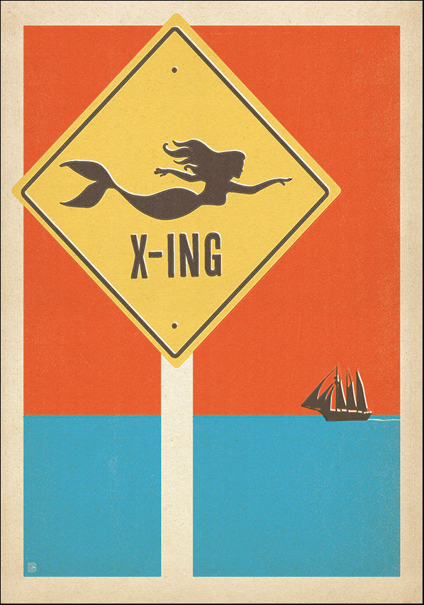 JOEAND116356 Mermaid Crossing, available in multiple sizes