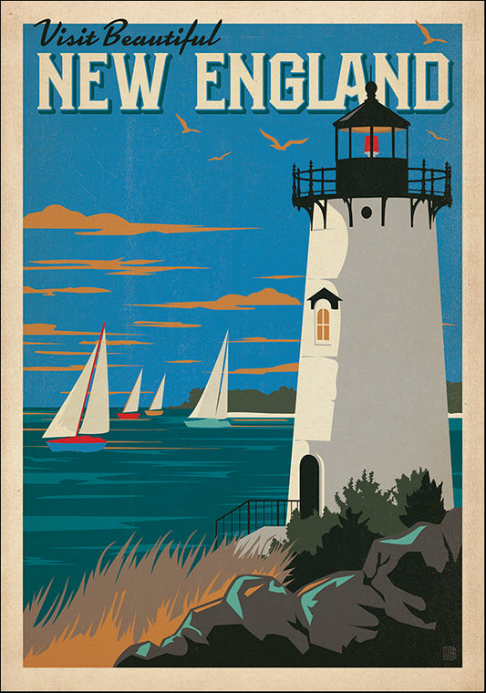 JOEAND116357 Visit Beautiful New England, available in multiple sizes - Chamton