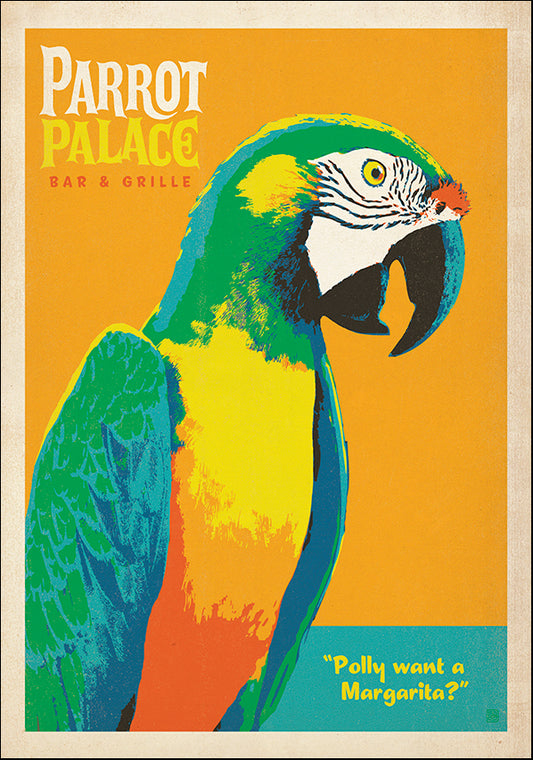 JOEAND116358 Parrot Palace Bar & Grille, available in multiple sizes