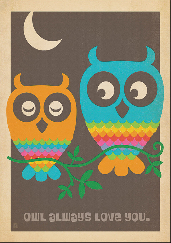 JOEAND116805 Owl Always Love You, available in multiple sizes - Chamton