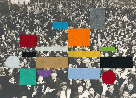 108664 Shaped Mob II, by Jones E, available in multiple sizes