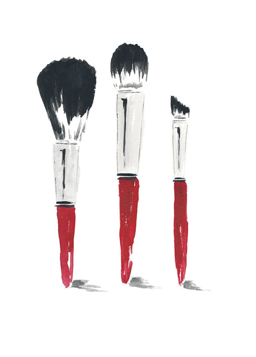 108706 Beauty Brushes, by Jones E, available in multiple sizes