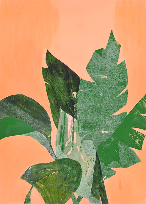92687 Tropical Leaves I, by Jones E, available in multiple sizes