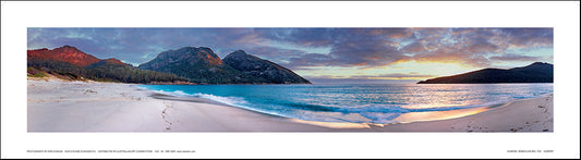 Ken Duncan KDMP007 Sunrise Wine Glass Bay 91x24cm paper - Chamton