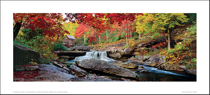 Ken Duncan KDNC008 Glade Creek Grist Mill 91x41cm paper - Chamton