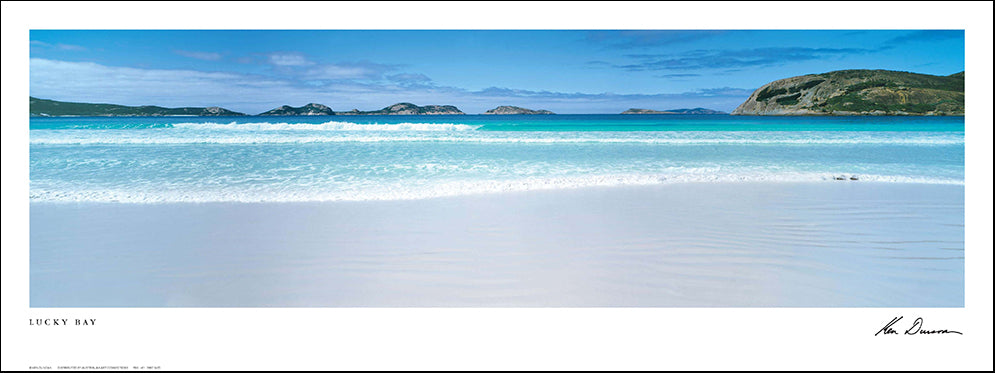 Ken Duncan KDP523 Lucky Bay 122x45cm paper - Chamton