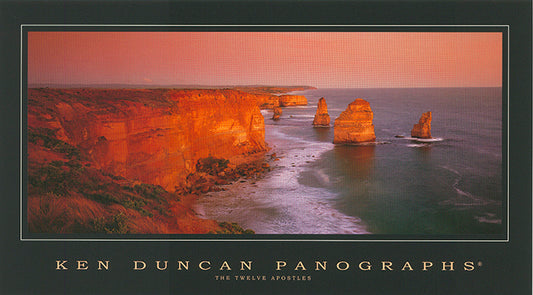 Ken Duncan KDM408 The 12 Apostles 40x22cm paper - Chamton