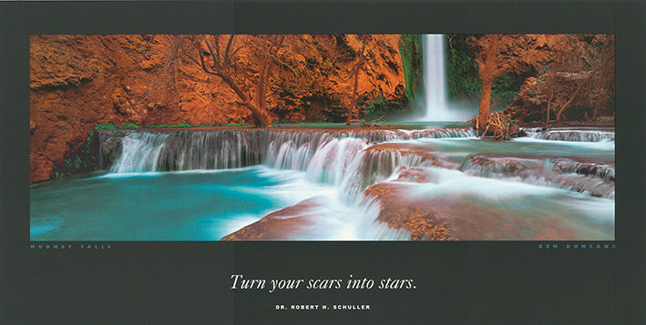 Ken Duncan KDI326 Mooney Falls 60x30cm paper - Chamton