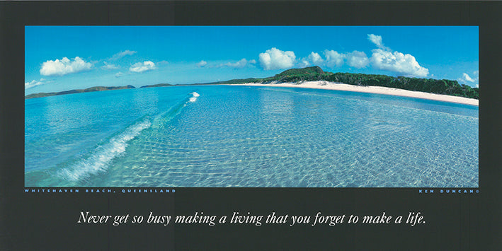 Ken Duncan KDI302 Whitehaven Beach QLD 60x30cm paper - Chamton