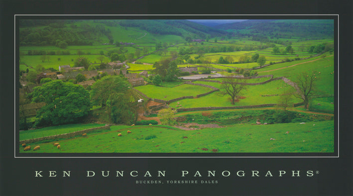 Ken Duncan KDC132 Buckden Yorshire Dales 90x50cm paper - Chamton