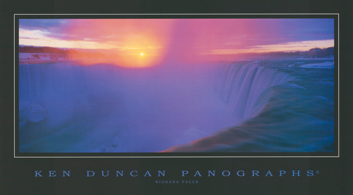 Ken Duncan KDC142 Niagara Falls Canada 90x50cm paper - Chamton