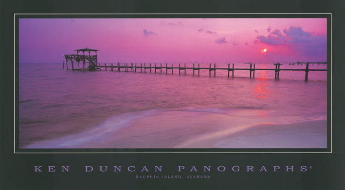 Ken Duncan KDC144 Dauphin Island Alabama 90x50cm paper - Chamton