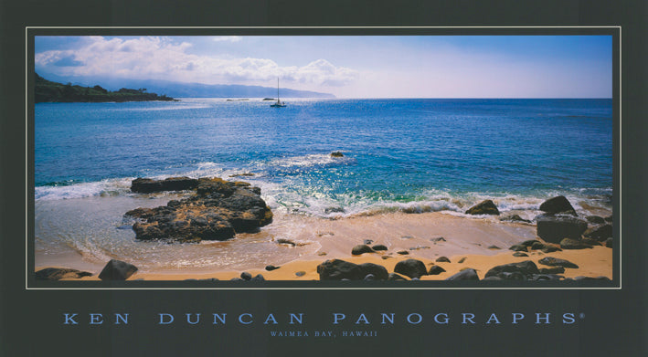 Ken Duncan KDC148 Waimea Bay Hawaii 90x50cm paper - Chamton