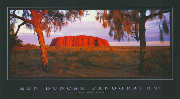 Ken Duncan KDC190 Desert Oaks Uluru 90x50cm paper - Chamton