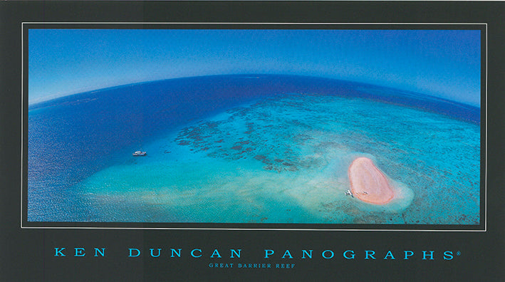 Ken Duncan KDM404 Great Barrier Reef 40x22cm paper - Chamton