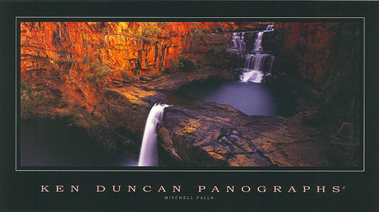 Ken Duncan KDM411 Mitchell Falls 40x22cm paper - Chamton
